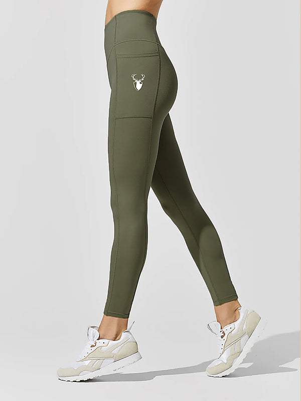 Olive Pocket Legging